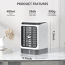 air conditioner for room mini desk cooler fans with Spray that blow cold air