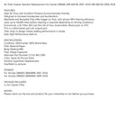 Air Filter Cleaner For Honda CBR600 CBR600RR CBR600RA 2007-2018 17210-MFJ-D00 Generic