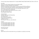 Foam Air Filter Cleaner For Yamaha WR450 WR450F WR250 WR250F 2003-2006/2007-2015 Generic