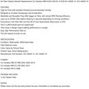 Air Filter For Yamaha YBR125 YBR 125 Standard & Custom 2005-2014 5VL-E4450-12 Generic