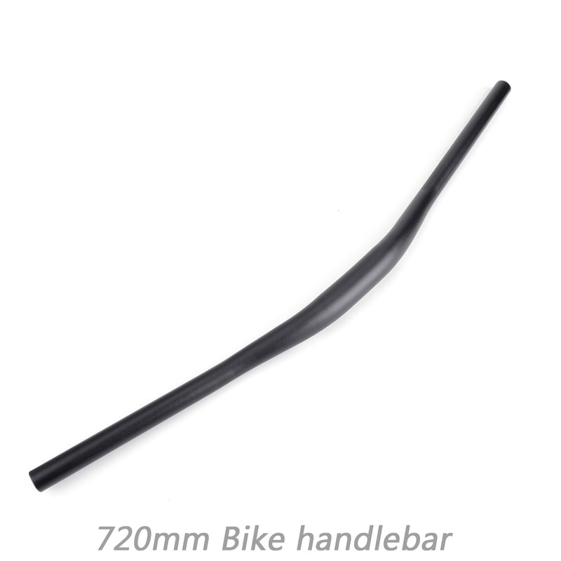 BMX MTB Mountain Bike Bicycle Handlebar 31.8mm Riser Bar 720mm Length