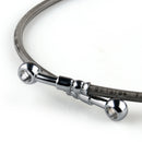 50cm/19 Motorcycle Brake Oil Hose Line Banjo Fitting  Swivel End Generic