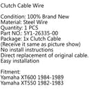 New Clutch Cable Replacement For Yamaha XT600 1984-1989 XT550 1982-1983 Generic