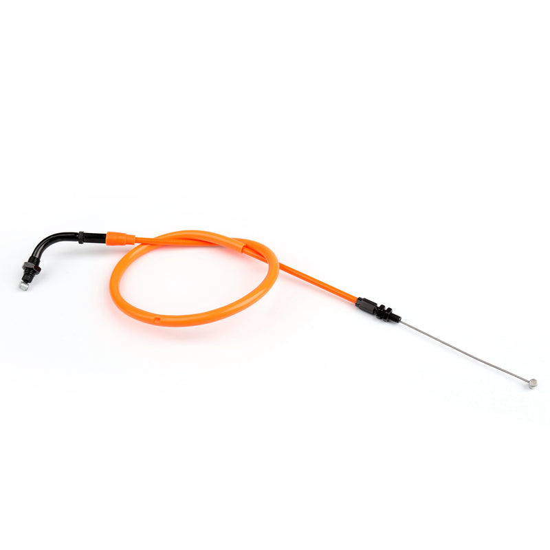 Throttle Cable Wire Line Gas For Honda CBR600RR CBR 600RR 2003-2006 Orange Generic
