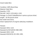 Clutch Cable 54011-1225 For Kawasaki KL250 KLR250 84-05 KDX250 D1-D5 1991-1995 Generic