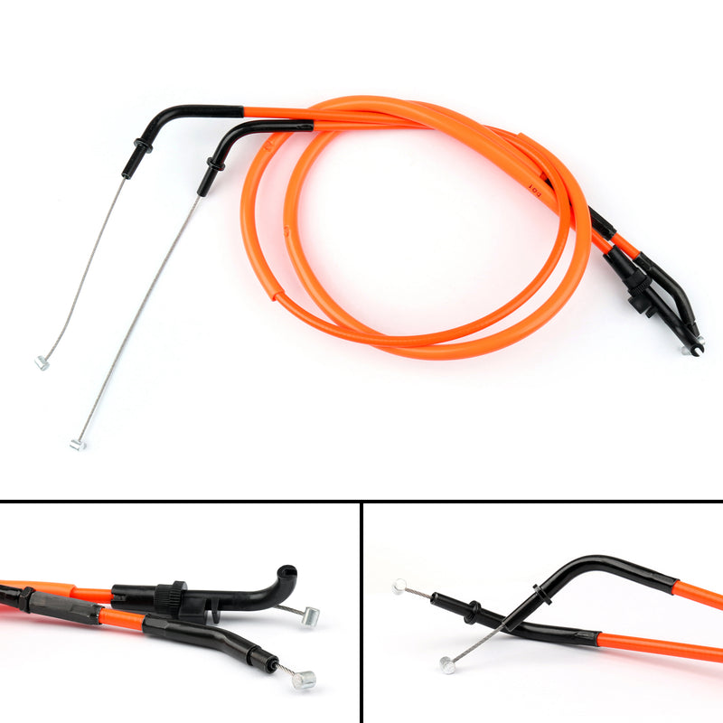 Throttle Cable Push/Pull Wire Line Gas For Kawasaki Z800 2013-2016 2015 Generic