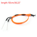 Motorcycle Throttle Cable For Kawasaki Ninja ZX-10R ZX1000D 2006-2007 Generic