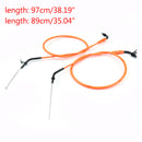 Throttle Cable Push/Pull Wire Line Gas For Kawasaki Z1000 2011-2013 Generic
