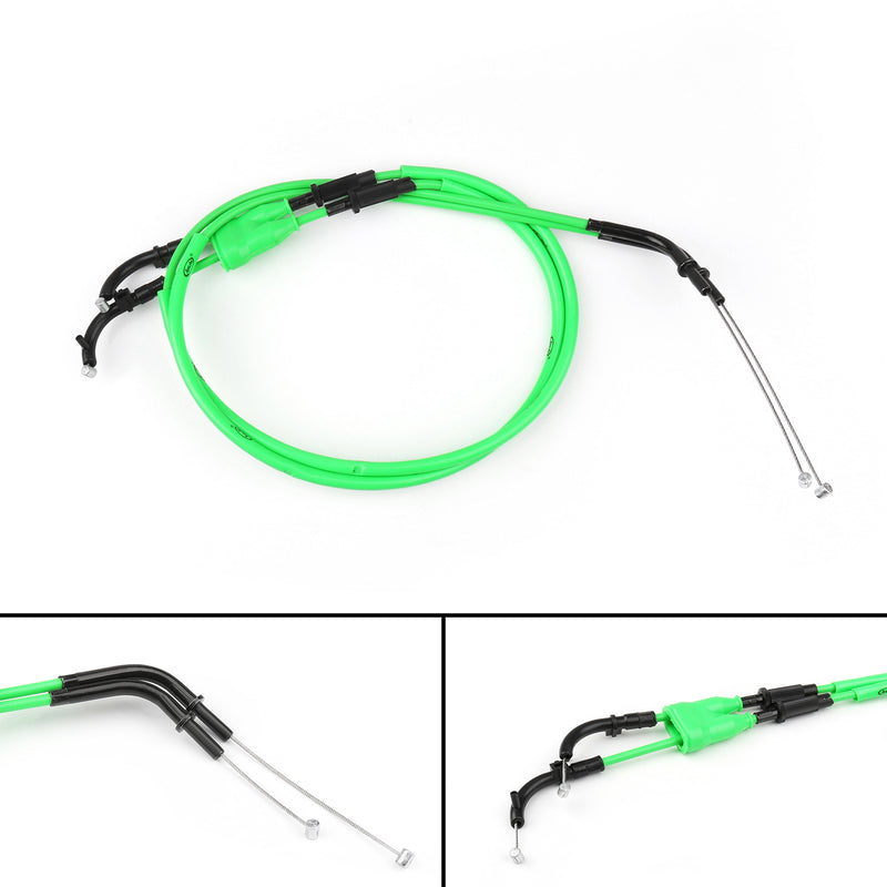 Throttle Cable Push/Pull Wire Line Gas For Kawasaki Z1000 2007-2008 Generic