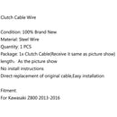 Wire Steel Clutch Cable Replacement For Kawasaki Z800 2013 2014 2015 2016 Generic