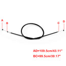 Wire Steel Clutch Cable Replacement For BMW F650CS 2001-2005 F800GS 2008-2014 Generic