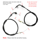 Motorcycle Throttle Cable For Suzuki 58300-01DA0-000 GS500 GS500F 2001-2009 Generic