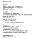 Motorcycle Throttle Cable For 3D9-26311-00 Yamaha YBR125 YBR125ED 2005-2009 Generic