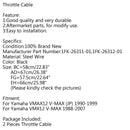 1FK-26311-01 Throttle Cable Wire Line For Yamaha VMAX12 V-MAX (JP) 1990-1999 Generic