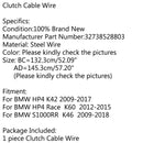 Motorcycle Wire Steel Clutch Cable Replacement For BMW HP4 K42 S1000RR K46 Generic