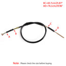 Rear Black Moto Brake cable 43450-KAB-000 For Honda CH250 Elite 1989-1990 Generic