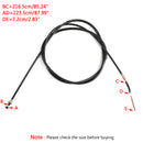 Rear Black Moto Brake cable 4HC-26351-00 For Yamaha YP250 Majesty 250 1995-1998 Generic