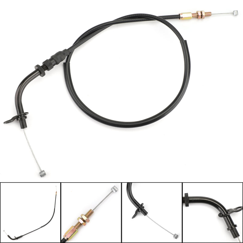 1x Black Throttle Cable Line Wire for Suzuki Bandit 250 GSF250 74A