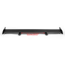 Universal Hatch Adjustable Aluminum GT Rear Trunk Wing Racing Spoiler Black 13