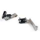 Universal Hatch Adjustable Aluminum GT Rear Trunk Wing Racing Spoiler Black 15