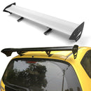 Universal Hatch Adjustable Aluminum GT Rear Trunk Wing Racing Spoiler Silver 15# Generic