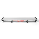 Universal Hatch Adjustable Aluminum GT Rear Trunk Wing Racing Spoiler Silver 15