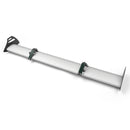 Universal Hatch Adjustable Aluminum GT Rear Trunk Wing Racing Spoiler Silver 15