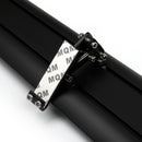 Universal Hatch Aluminum GT Rear Trunk Wing Racing Spoiler Black