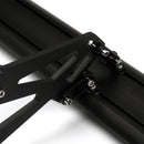 Universal Sedan Aluminum GT Rear Trunk Wing Racing Spoiler With Red Light B