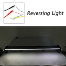 Universal Sedan Adjustable Aluminum Rear Trunk Wing Racing Spoiler With LED