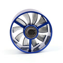 Universal Supercharger Turbo Turbonator Air Intake Fuel Gas Saver fan Blue Generic