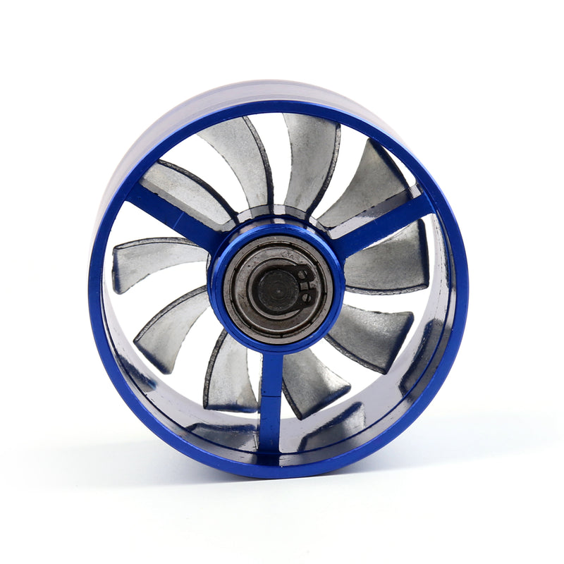 Universal Supercharger Turbo Turbonator Air Intake Fuel Gas Saver fan Blue Generic