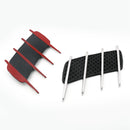 2 x Chrome Exterior Side Vent Air Flow Hood Intake Decorative Sticker For Car Generic