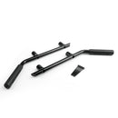 Pair Rear Black Hard Mount Solid Steel Grab Handle For Wrangler JK 07-2016 Generic