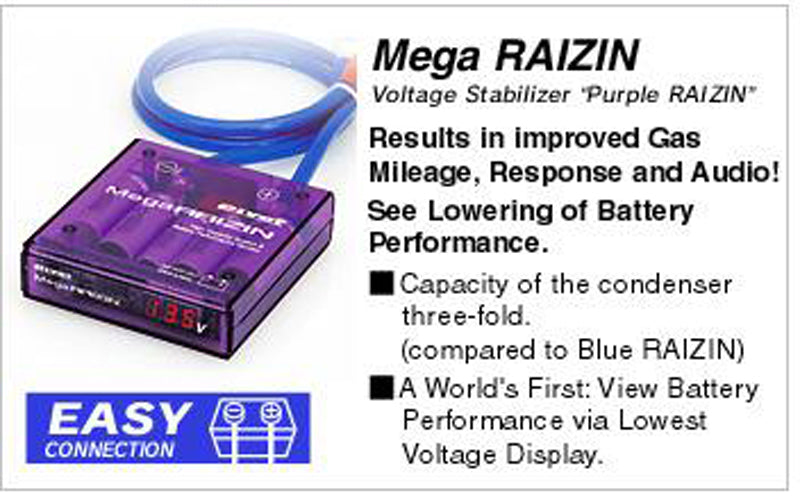 Universal PIVOT MEGA RAIZIN Fuel Saver Voltage Stabilizer Regulator Grounding