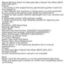 Master Window Switch for Mercedes Benz Valente Vito Mixto W639 2003 2004-2015 Generic