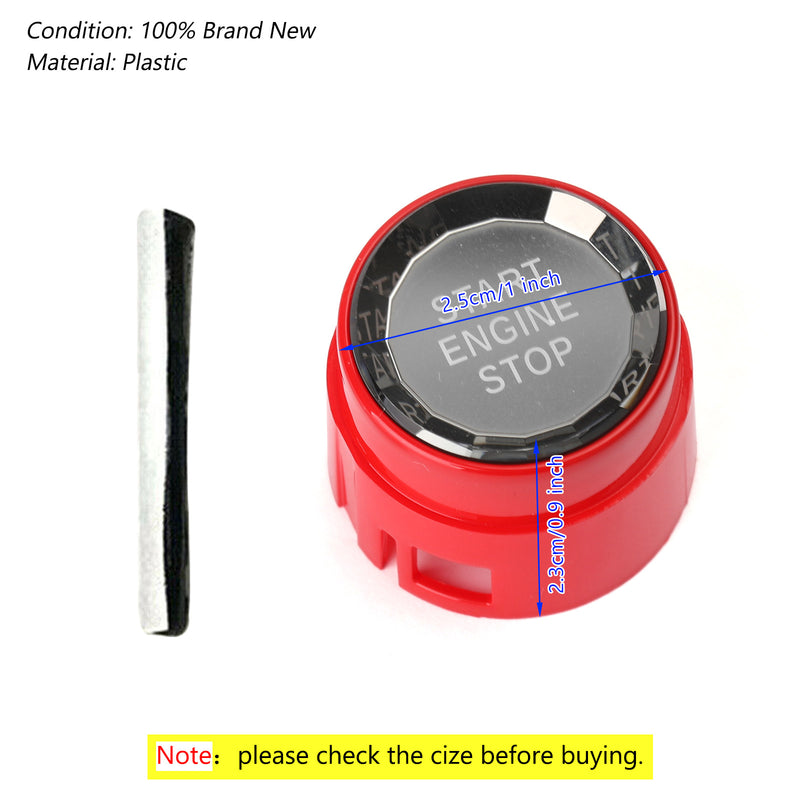 Car Start Stop Engine Push Button Switch Cover Crystal For BMW F Chassis F30 F10 Generic