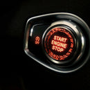 Engine Start Stop Switch Button Cover w/ OFF For BMW F Chassis F30 F10 Crystal Generic