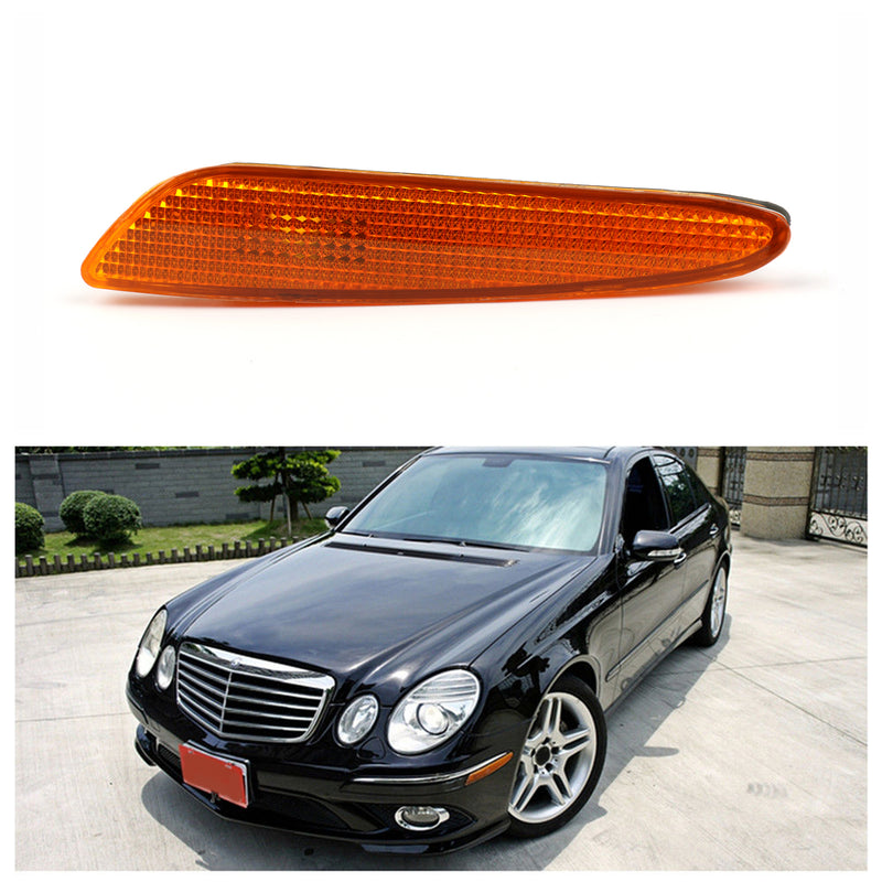For Benz W211 E-Class 2003-2006 Side Marker Light in Bumper Turn Signal Lamp Generic