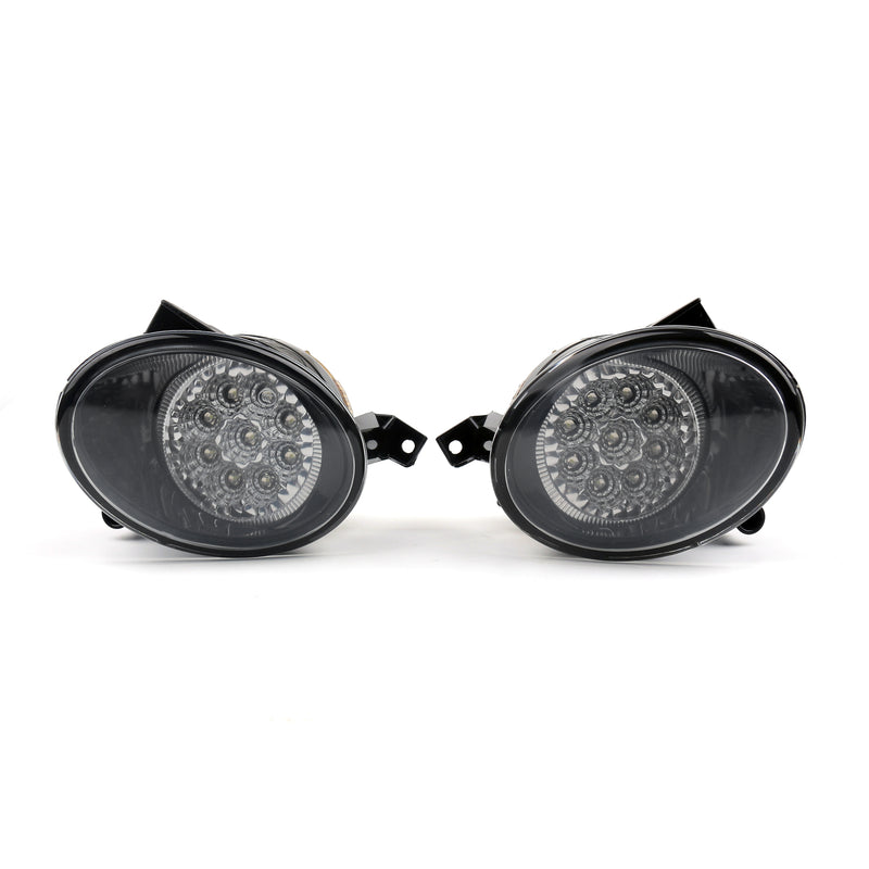 Pair Front LED Fog Lamps Fog Lights For VW Jetta Golf MK6 EOS 1F 5K0941699 700