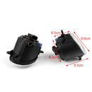 Pair Front Bumper Clear Fog Lights w/ Covers+Switch Kit For Toyota Camry 07-09 Generic