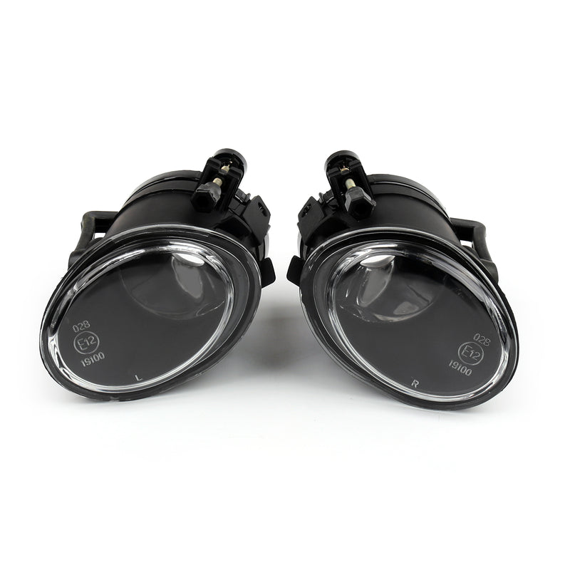 Pair Replacement Clear Fog Lights Lamps For 2001-2006 BMW E46 M3 4 Door