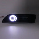 PAIR LED Fog Light Lamp Grille+Wiring Harness Kit Set For VW POLO 2005-2009 Generic