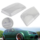 New Set Plastic Headlight Lenses Replacement For VW MK4 Jetta Bora 1999-2005 Generic