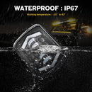 55W 7x6 5X7 LED Projector Headlight Hi-Lo Beam Halo DRL For Cherokee XJ Generic