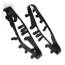 Smoke Headlight Lens Replacement & Black Gaskets Trim Kit For Corvet C6  05-13 Generic