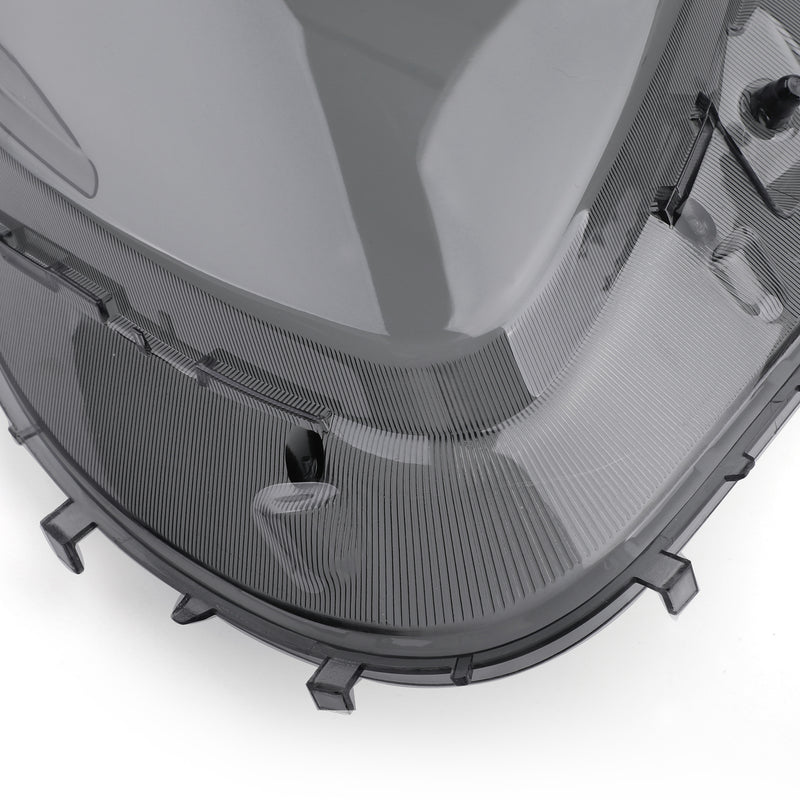 Smoke Headlight Lens Replacement & Black Gaskets Trim Kit For Corvet C6  05-13 Generic