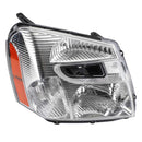 Chevrolet Equinox 2005-2009 Chrome Housing Clear Amber Headlights Assembly