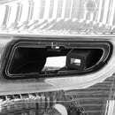 Chevrolet Equinox 2005-2009 Chrome Housing Clear Amber Headlights Assembly