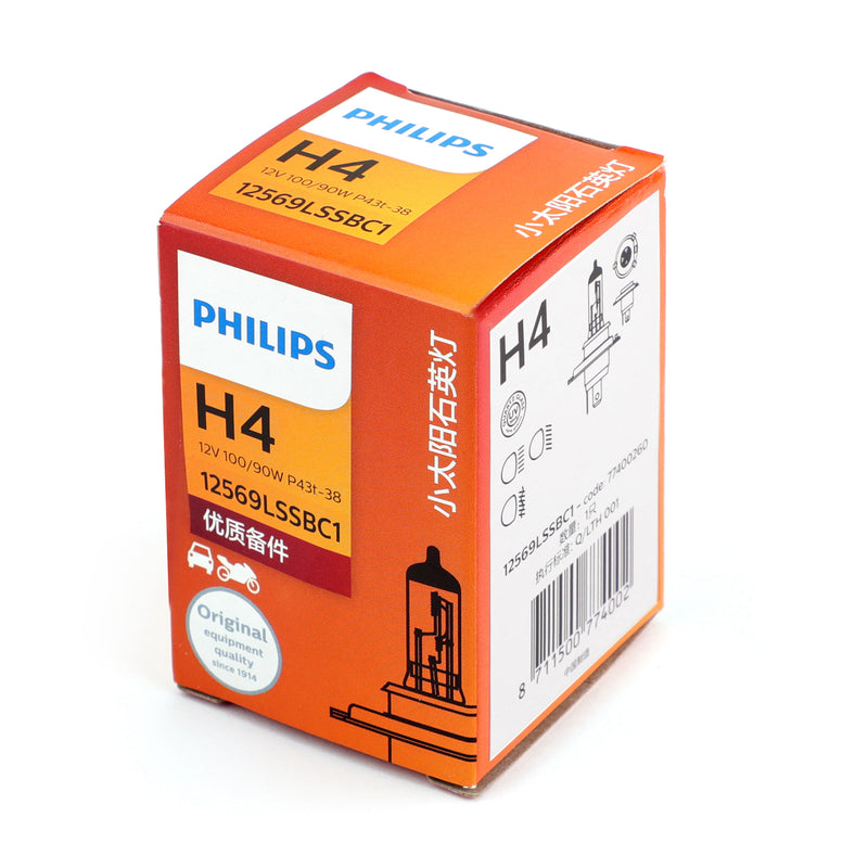 Genuine Philips Bulb Rally Vision Halogen Headlamp 12569 12V 100/90W H4/9003/HB2 Generic